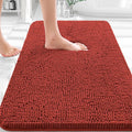 OLANLY Bathroom Rugs 32x20, Extra Soft Absorbent Chenille Bath Rugs, Rubber by OLANLY