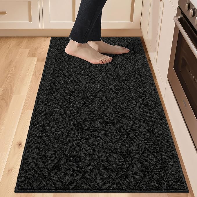 COSY HOMEER-Kitchen-Rugs-Non-Slip-Washable 24"x60" Absorbent Kitchen Runner by COSYHOMEER