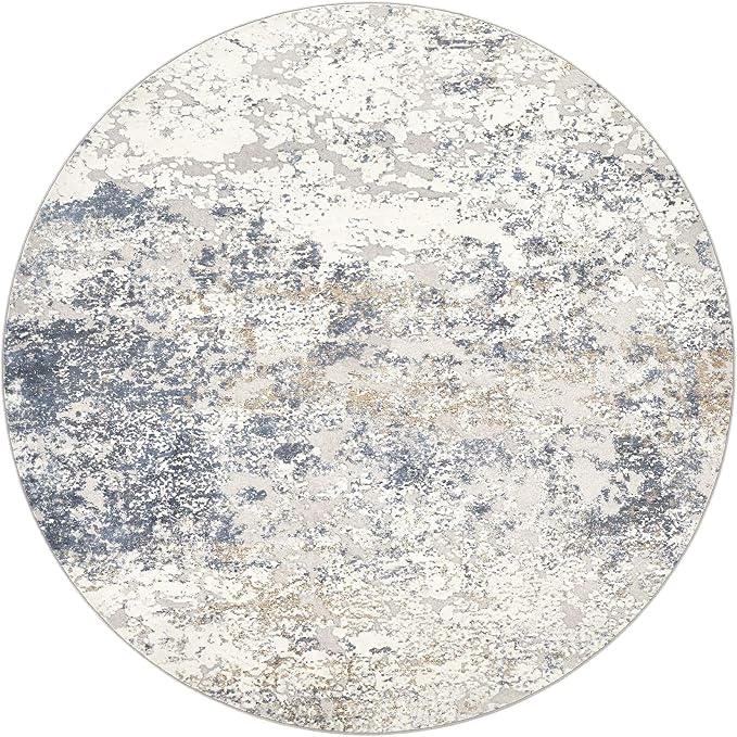 DMOYEST 5ft Round Area Rug Living Room Rugs - Image 9