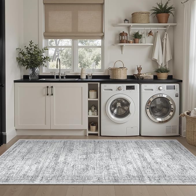 Soalmost Runner Rug 2'x6' Washable Non-Slip Runner Rugs - Image 9