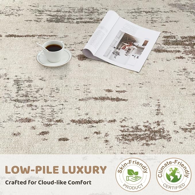 UERMEI 10x14 Area Rug Living Room Rugs - Image 8