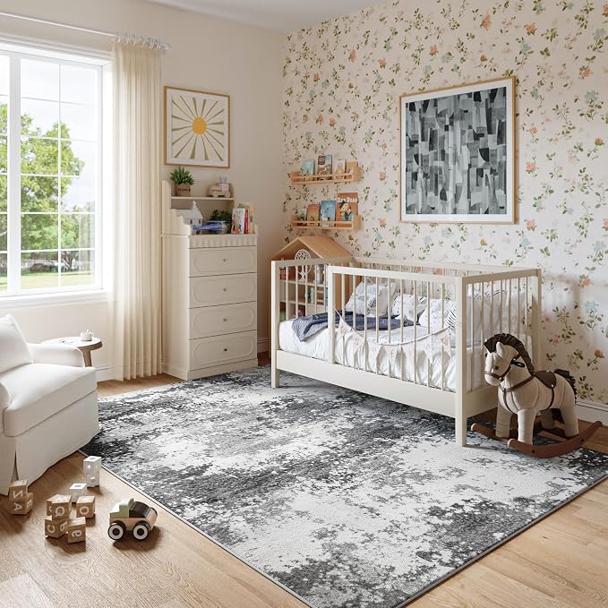 Washable Rug 5x7 Area Rugs for Living Room Bedroom Carpet, Dining Room Table - Image 4