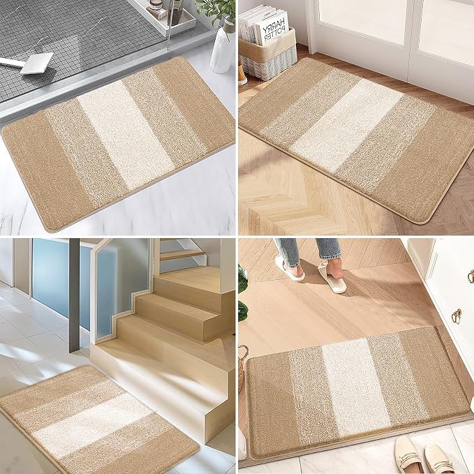 Kitinjoy Indoor Outdoor Door Mat, 71x24 Non-Slip Absorbent Dirt Trapper - Image 6