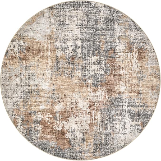 DMOYEST 8ft Round Area Rug Living Room Rugs - Image 10