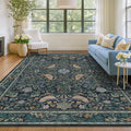 Vintage 8x12 Area Rugs for Living Room by HazoHaus
