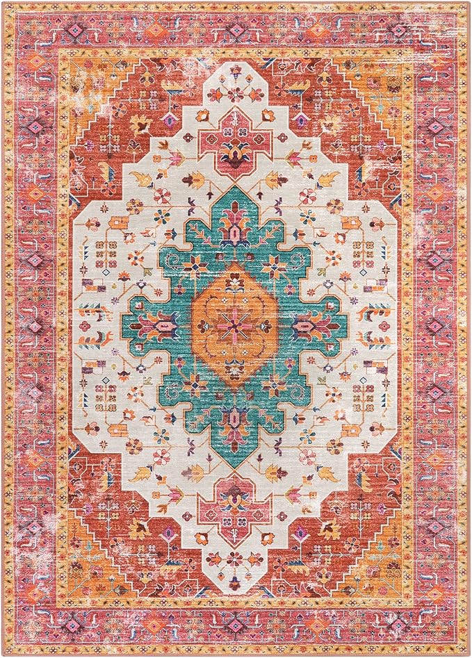 Moynesa Ultra-Thin Washable 10x14 Area Rugs - Image 9