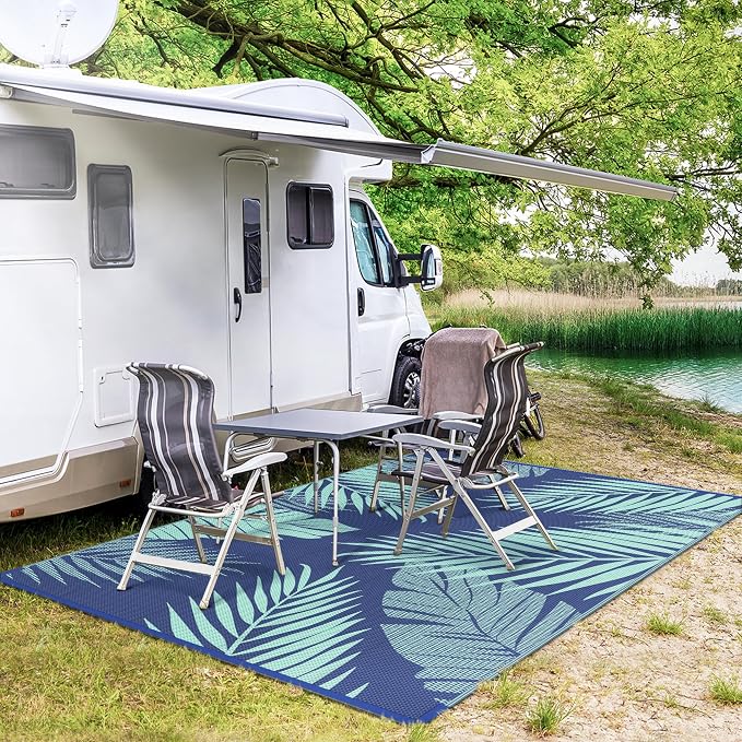 GENIMO Outdoor Rug 8' x 10' Waterproof - Image 5