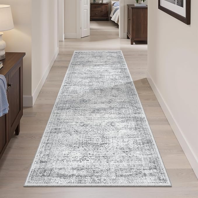 Soalmost Runner Rug 2'x6' Washable Non-Slip Runner Rugs - Image 3