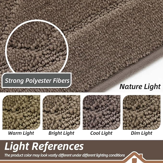 BEQHAUSE Dirt Trapper Door Mat 36" x 60", Doormat Non-Slip Entryway Rugs - Image 7