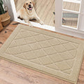 BEQHAUSE Dirt Trapper Door Mat 20" x 32", Doormat Non-Slip Entryway Rugs by BEQHAUSE