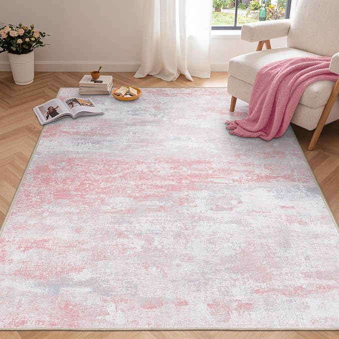 BEIMO Area Rugs 5x7 for Living Room Bedroom, Modern Abstract Machine Washable by BEIMO