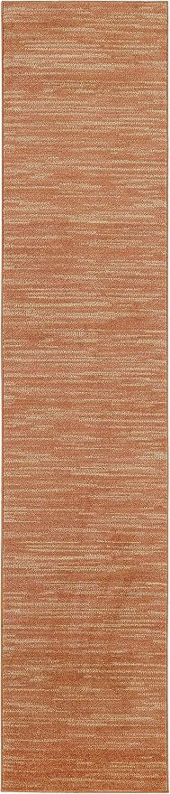 Nourison Home Nourison Essentials Rust 2'2" x 10' Area Rug - Image 3