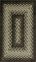 Maples Rugs Marion Bohemian Braided-Style Print Area Rug – Made in USA – by MaplesRugs