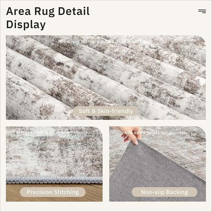 Soalmost Washable Runner Rug - Image 6