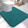 OLANLY Toilet Rugs U-Shaped 24x24, Extra Soft Absorbent Chenille Contour by OLANLY