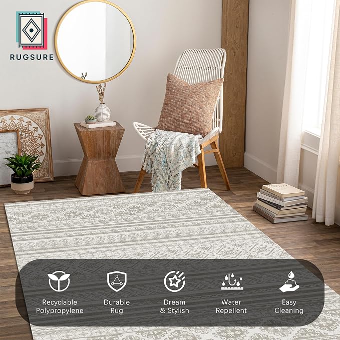 RUGSURE Washable Area Rugs 8' x 10' - Image 5