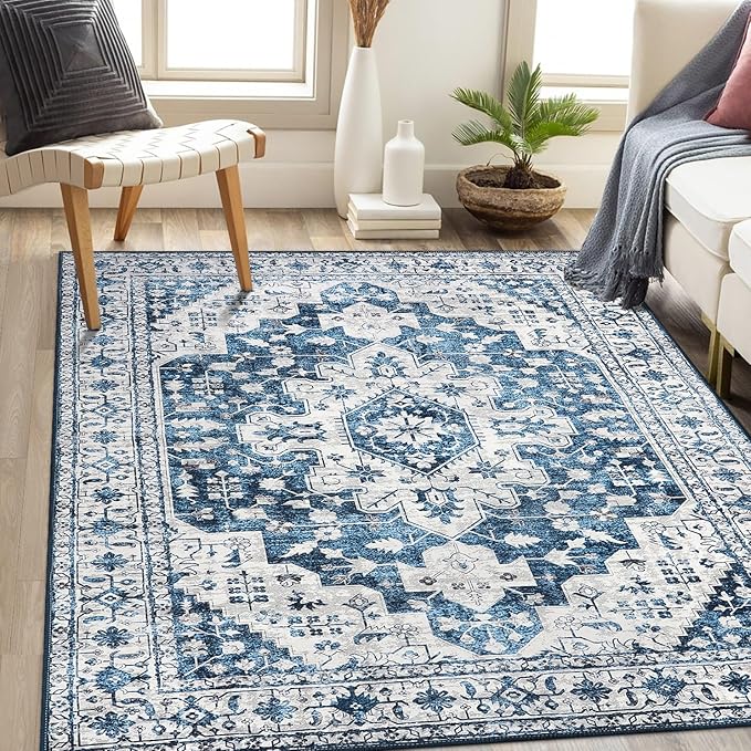 Moynesa Ultra-Thin Washable Area Rug by Moynesa