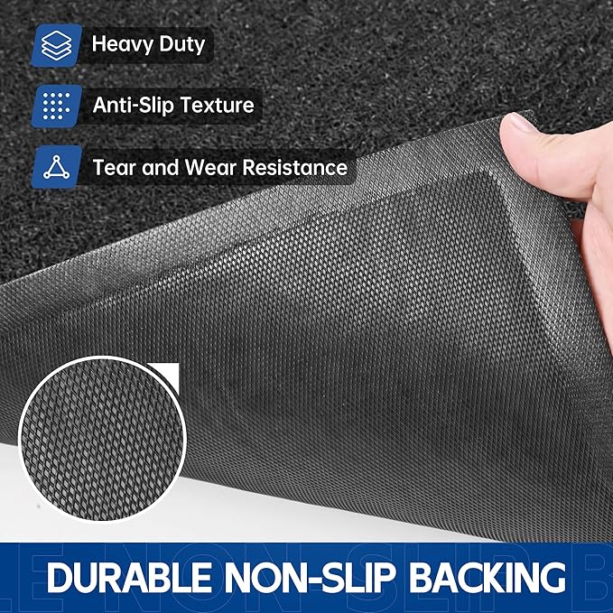 Sturdy Front Door Mat, Fade Resistant, Waterproof Low Profile Entry Mat - Image 5