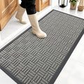 OLANLY Front Door Mat Outside Entrance 47x23, Heavy Duty Sturdy Natural Rubber by OLANLY