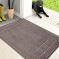 PURRUGS Dirt Trapping Door Mat 24" x 35.5", Non-Slip/Skid Machine Washable by PURRUGS