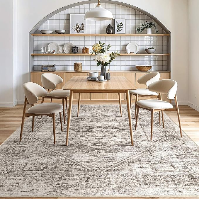 Vintage Living Room Area Rug 5x7 - Image 7