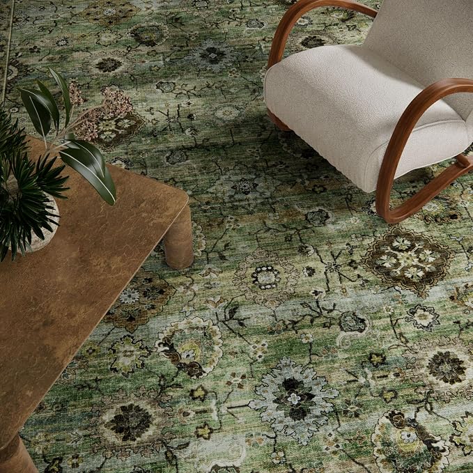 Washable Runners for Hallways Kitchen Rugs: 2'6"x8' Runner Rug Stain Resistant - Image 4