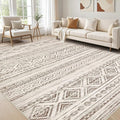 cotiled 10x12 Area Rugs Living Room Rug: Washable Boho Rugs by COTILED