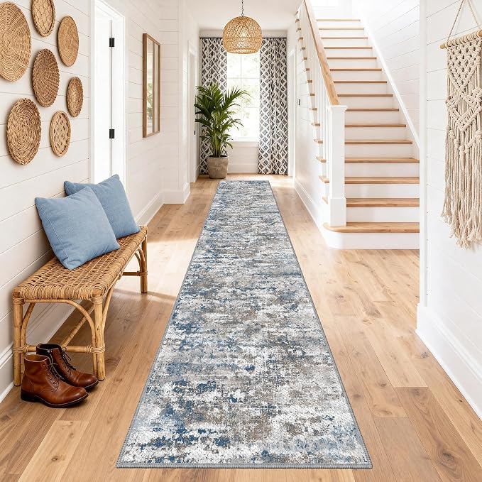 Washable Carpet Runners for Hallway 16ft-Non Slip Floor Runners for Dogs - Image 7