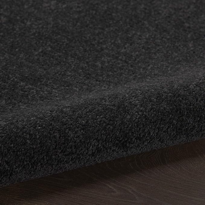 Nourison Home Nourison Essentials Black 6' x Round Area Rug - Image 11