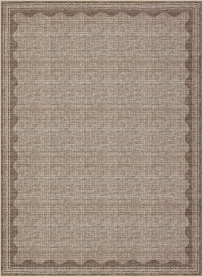 GarveeHome Scalloped Washable 8x10 Rug - Image 5