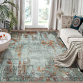 6x9 Area Rugs for Living Room Rug Washable: Modern Rug for Dining Room Bedroom by Aelenmu