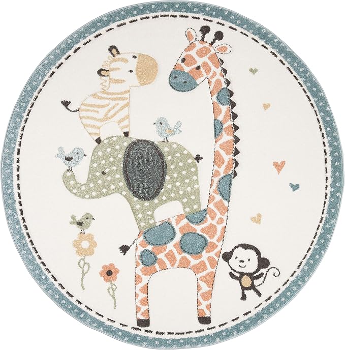 SAFAVIEH Carousel Kids Collection Area Rug - Image 3