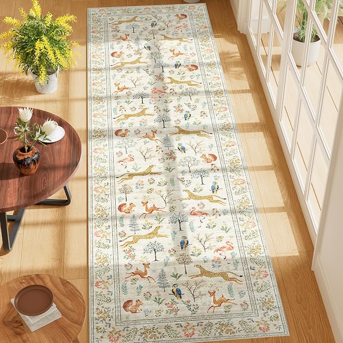 DUKINO Runner Rug, 2x7 Washable Kitchen Rugs - Image 3