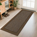 BEQHAUSE Indoor Door Mat 24" x 60", Dirt Trapper Door Mats Non-Slip Entryway by BEQHAUSE