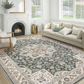 Vintage Living Room Area Rug 9x12 by COTILED