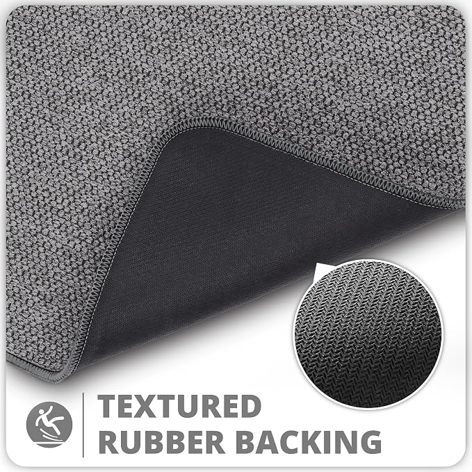 Bath Mat, Ultra Thin Bathroom Runner Rugs, Large Bath Mats - Image 4