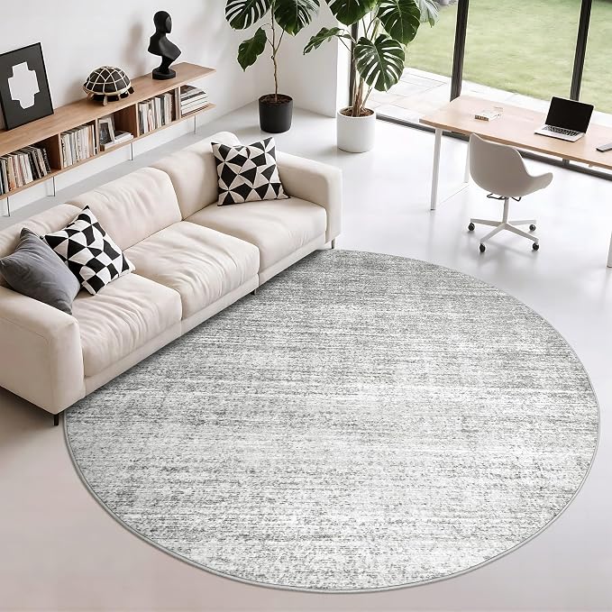 Valenrug Washable Round Area Rugs 8x8 - Image 4