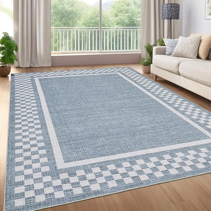 GarveeHome Washable Area Rugs 10x13 Non Slip Soft Large Living Room Rug Modern - Image 2