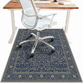 36"x48" Office Chair Mat for Hardwood Tile Floor, Under Desk Carpet Protector by BESBLEE