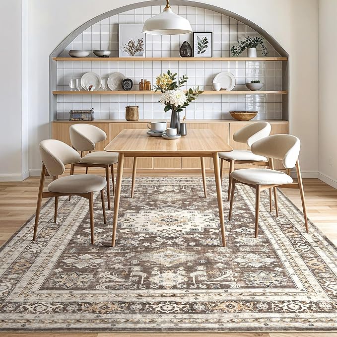 Vintage Living Room Area Rug 9X13 - Image 7