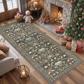 Wide Hallway Washable Runner Rug: 3x10 Water-Resistant Entryway Area Rug by HYHAOYUNLAI