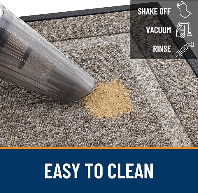 OLANLY Front Door Mat Indoor Outdoor Entrance, Waterproof All-Season, - Image 6