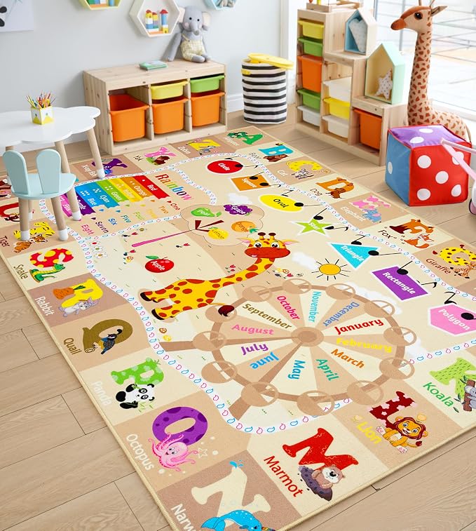 Chicrug Educational Kid Area Rug - Image 2