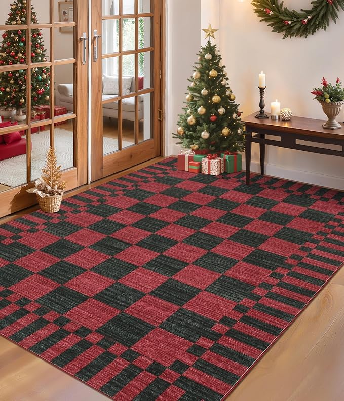GarveeHome Christmas Rugs 8×10 Area Rugs - Image 3
