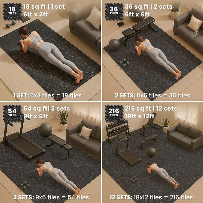 bemaxx Gym Mats Set - Image 5