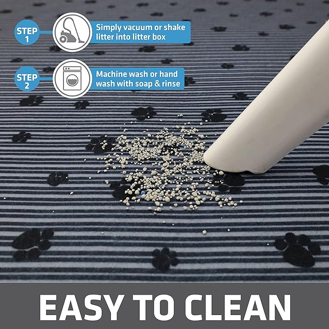 Drymate Cat Litter Box Mat, Litter Trapping Mat, Waterproof, Urine-Proof - Image 6