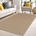 IOHOUZE Washable Area Rug 4x6 Non Slip Rubber Backed Woven Indoor Outdoor Rugs by iOhouze