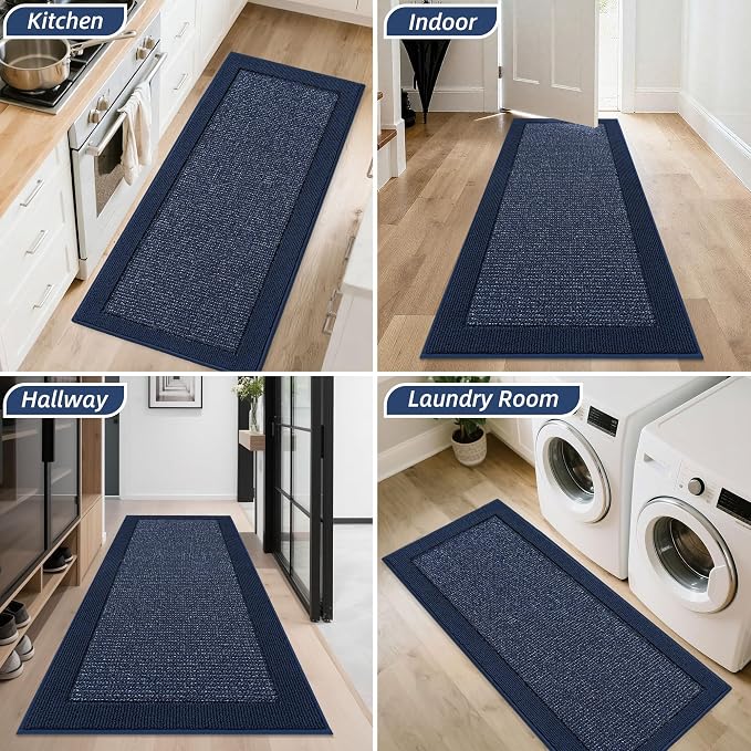 BEQHAUSE Indoor Door Mat 20" x 48", Dirt Trapper Door Mats Non-Slip Entryway - Image 8