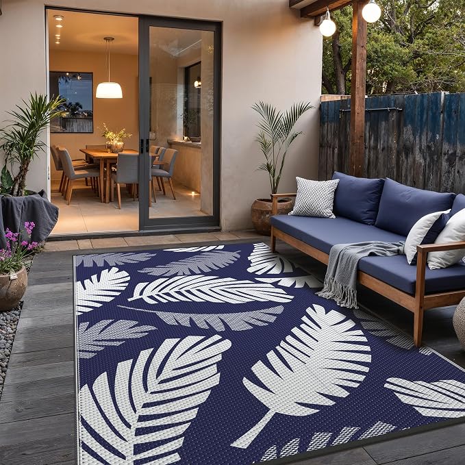 GENIMO Waterproof Outdoor Rug 6' x 9' - Image 3