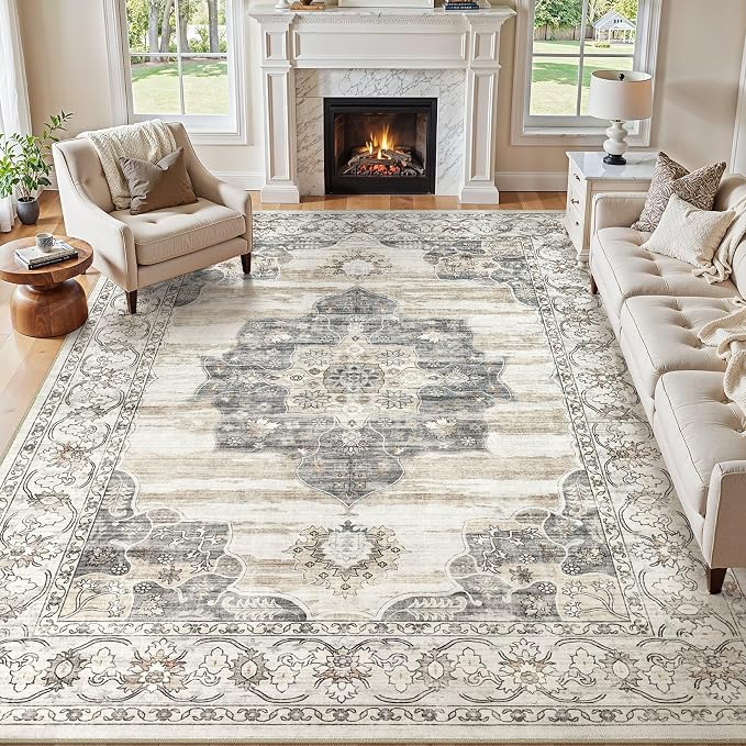 6x9 Washable Area Rug - Image 5